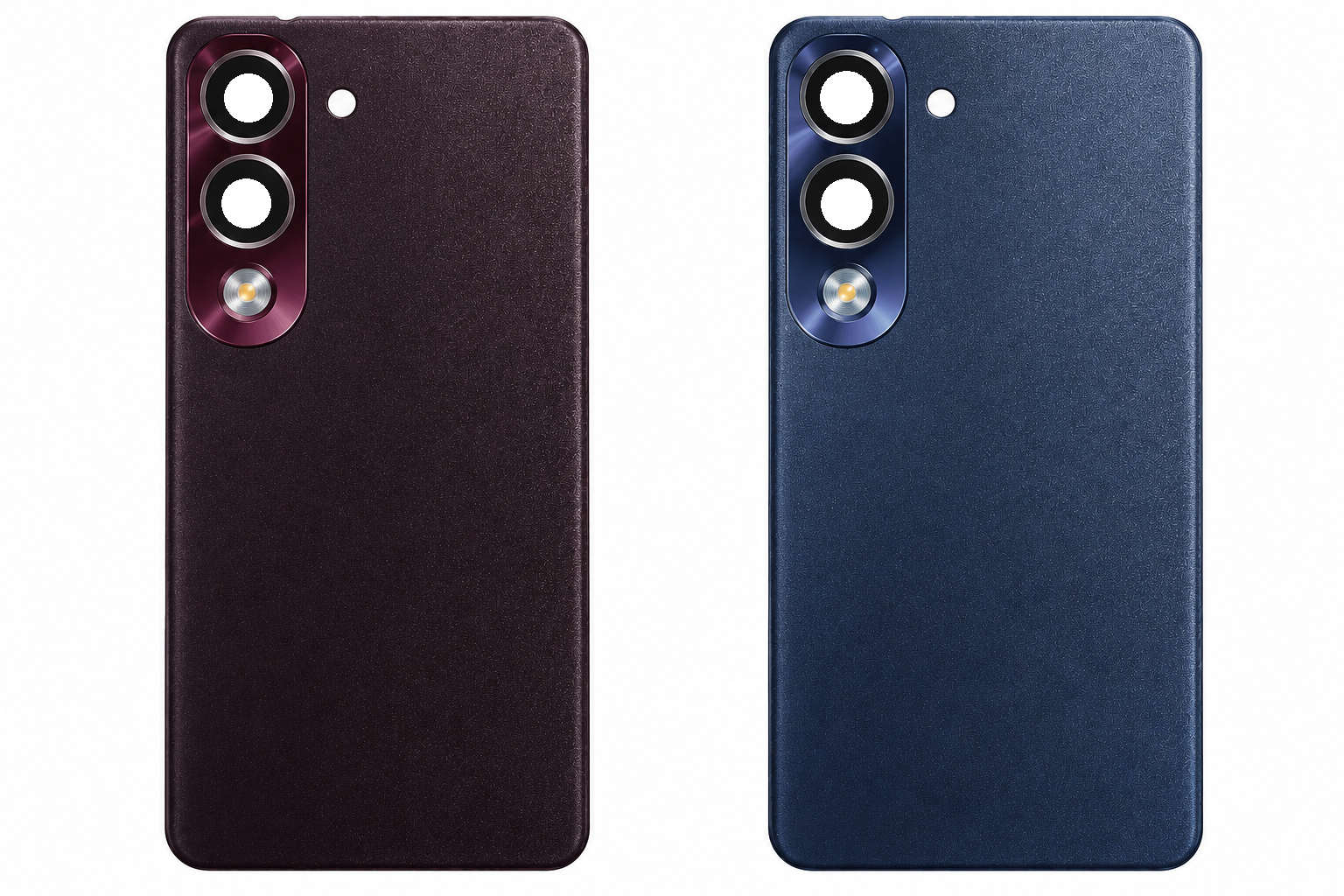 Compatible Replacement for Vivo Y18 4G Back Panel – Brown & Navy Blue